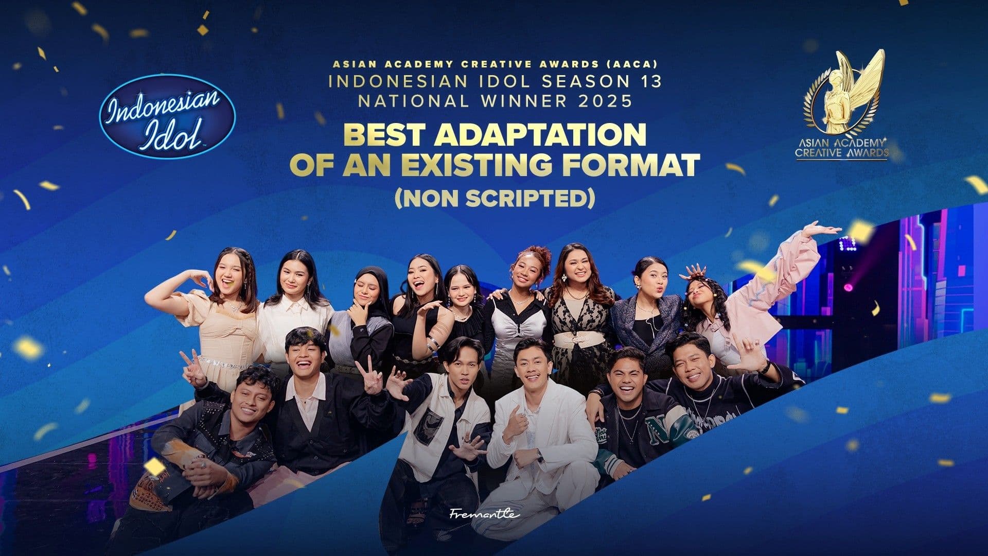 Indonesian Idol Season 13 Won National Winner at the Asian Academy Creative Awards 2025 - Fremantle Indonesia