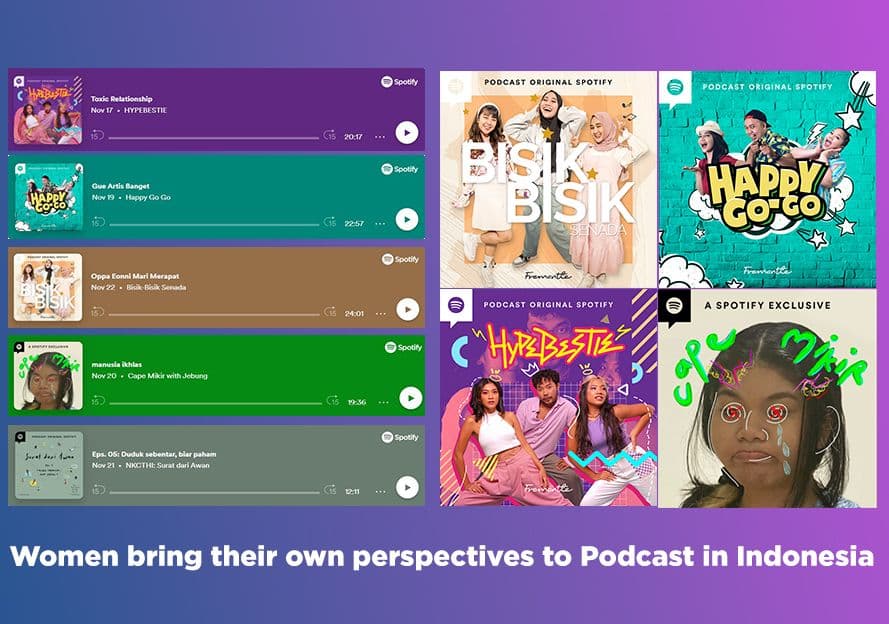 Women Bring Their Own Perspectives to Podcasts in Indonesia - Fremantle Indonesia